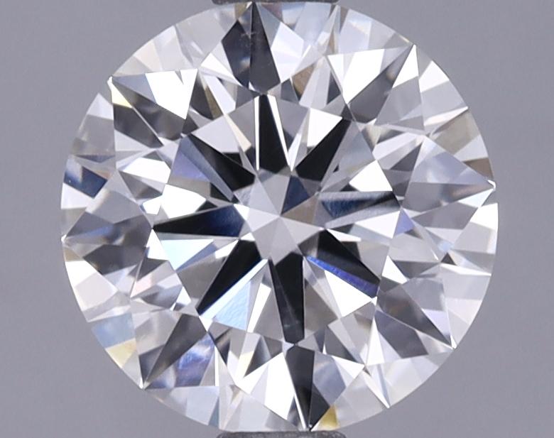 1.38 Carat Round Shaped Ideal Cut VVS2 IGI Certified Lab Grown Diamond