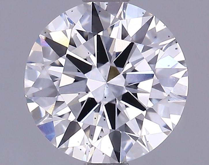 1.57 Carat Round Shaped Ideal Cut SI1 IGI Certified Lab Grown Diamond