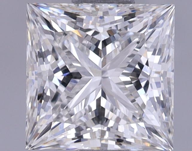 1.04 Carat Princess Shaped Ideal Cut VS1 IGI Certified Lab Grown Diamond