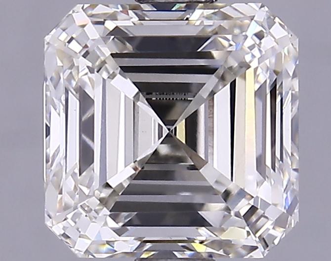 1.77 Carat Asscher Shaped Excellent Cut VS1 IGI Certified Lab Grown Diamond