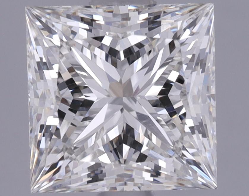 1.89 Carat Princess Shaped Ideal Cut VVS2 IGI Certified Lab Grown Diamond
