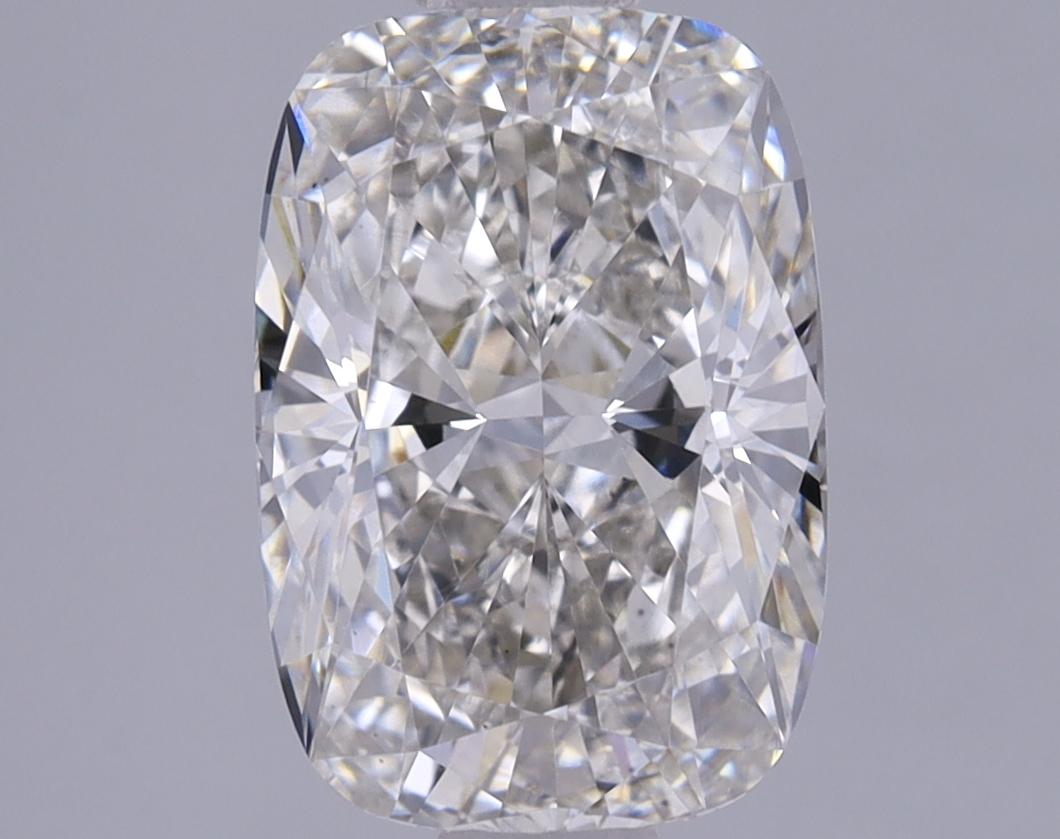 1.64 Carat Elongated Cushion Shaped Excellent Cut VS2 IGI Certified Lab Grown Diamond