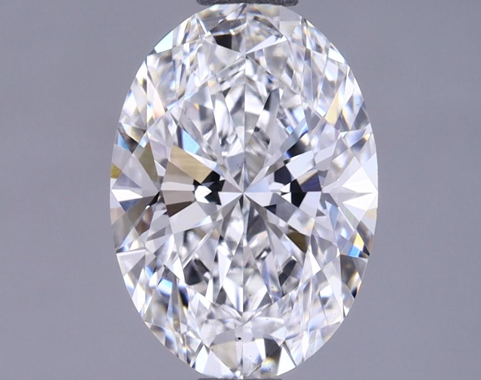 1.42 Carat Oval Shaped Ideal Cut VS1 IGI Certified Lab Grown Diamond