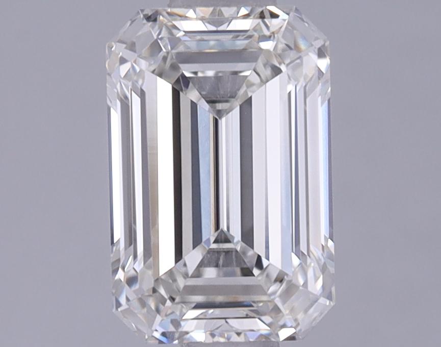 1.08 Carat Emerald Shaped Excellent Cut VVS1 IGI Certified Lab Grown Diamond