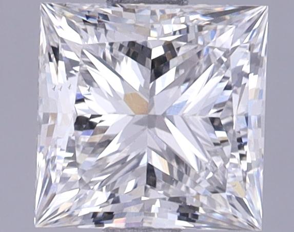 1.39 Carat Princess Shaped Ideal Cut VS2 IGI Certified Lab Grown Diamond