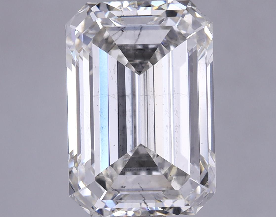 2.64 Carat Emerald Shaped Ideal Cut VS2 IGI Certified Lab Grown Diamond