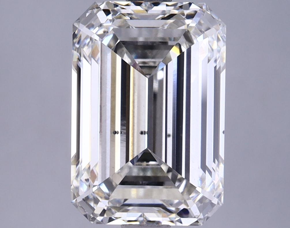 3.62 Carat Emerald Shaped Ideal Cut VS2 IGI Certified Lab Grown Diamond