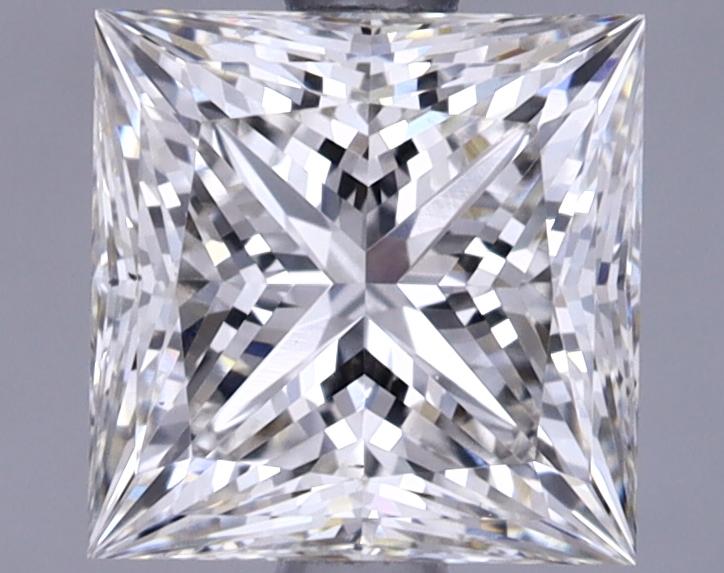 1.84 Carat Princess Shaped Ideal Cut VS1 IGI Certified Lab Grown Diamond