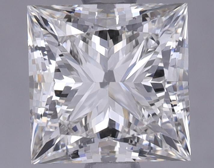1.46 Carat Princess Shaped Ideal Cut VVS2 IGI Certified Lab Grown Diamond