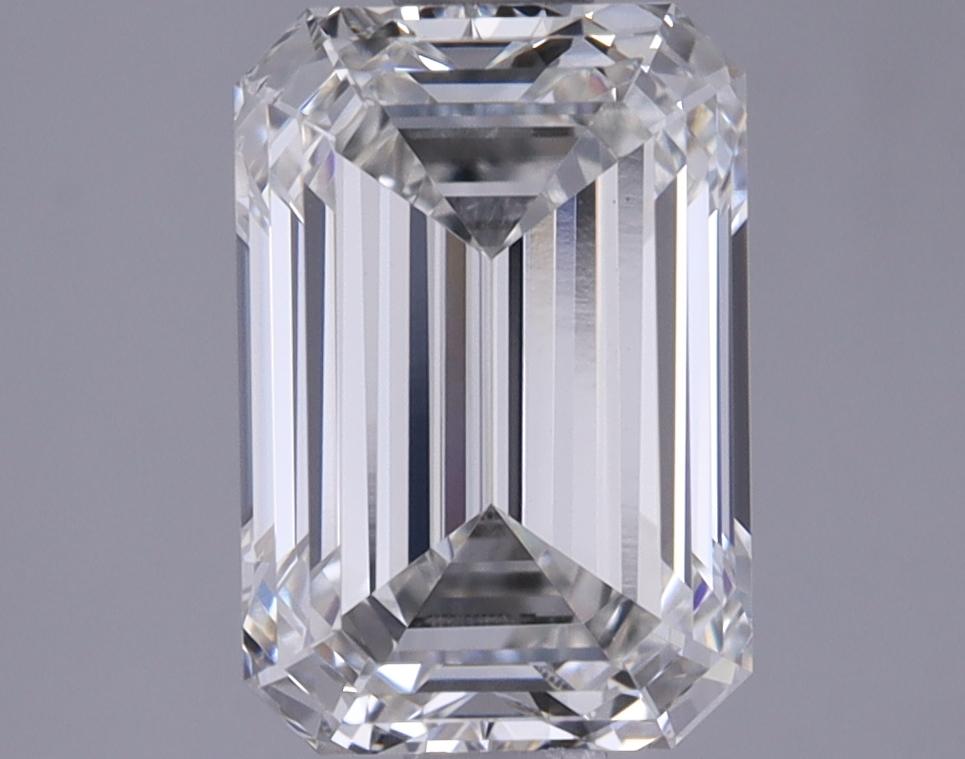 1.41 Carat Emerald Shaped Ideal Cut VS2 IGI Certified Lab Grown Diamond