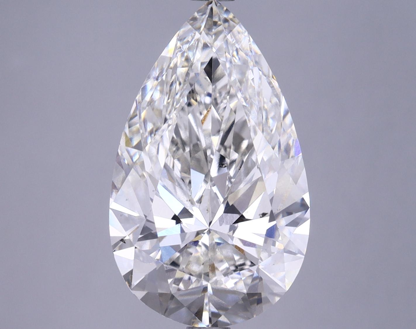 4.69 Carat Pear Shaped Ideal Cut VS2 IGI Certified Lab Grown Diamond
