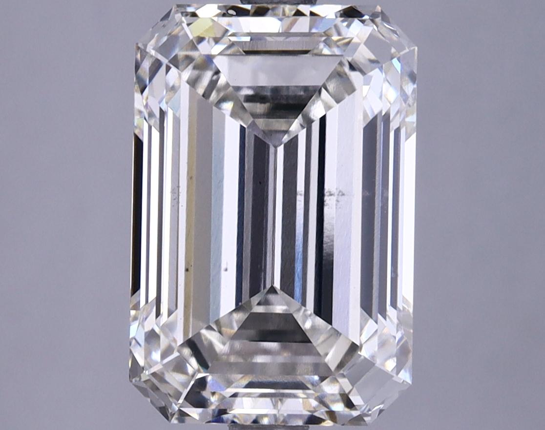 4.81 Carat Emerald Shaped Ideal Cut VS2 IGI Certified Lab Grown Diamond