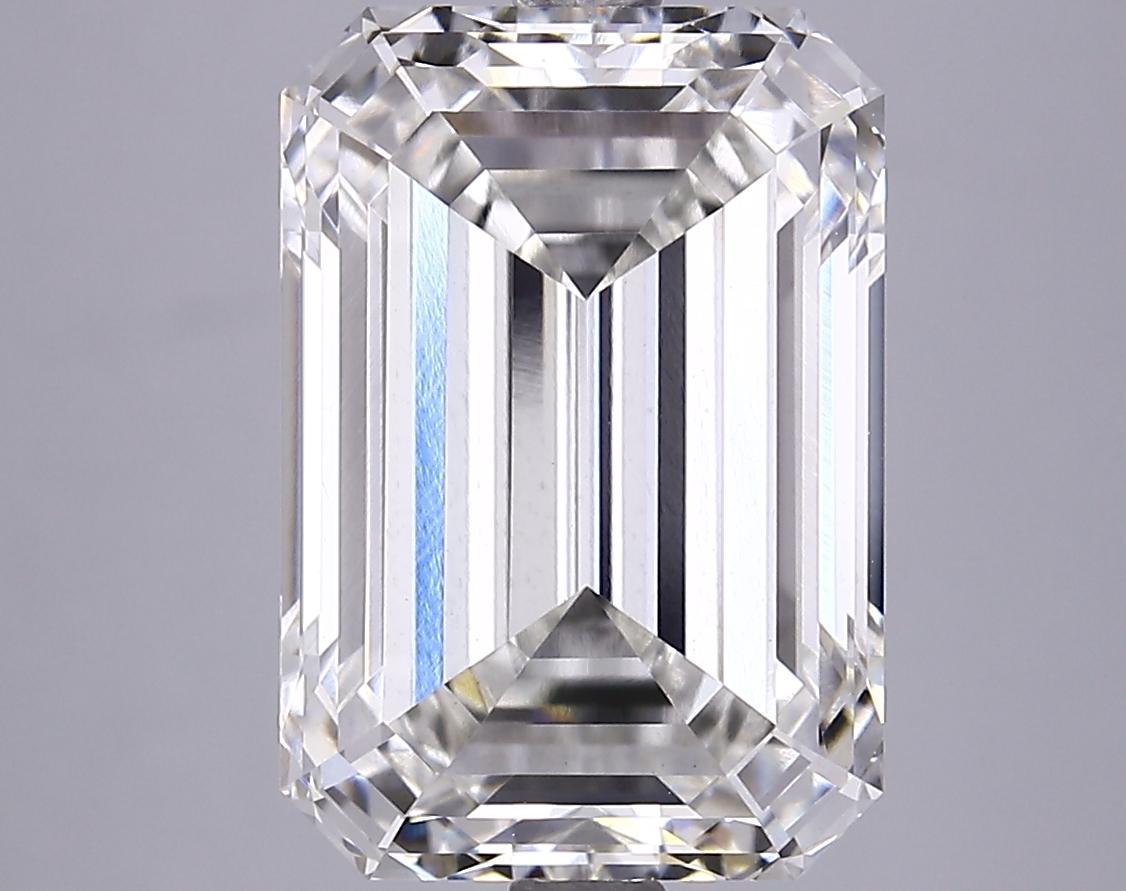 6.4 Carat Emerald Shaped Ideal Cut VS1 IGI Certified Lab Grown Diamond