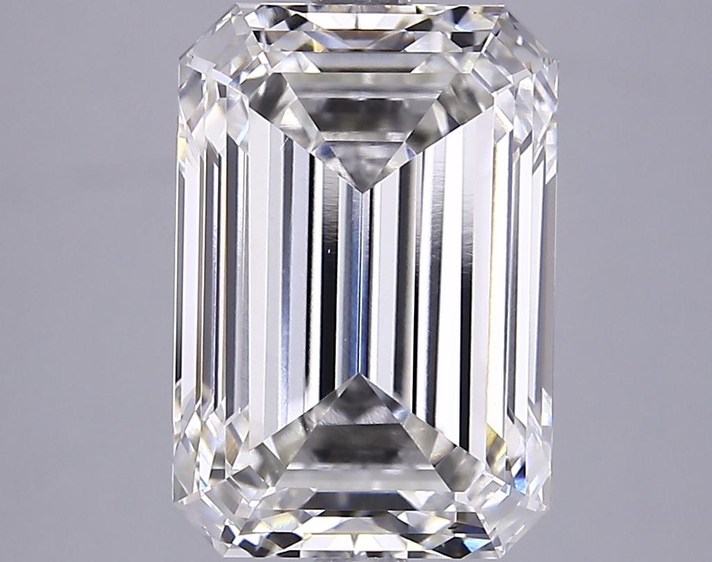 4.91 Carat Emerald Shaped Ideal Cut VVS2 IGI Certified Lab Grown Diamond