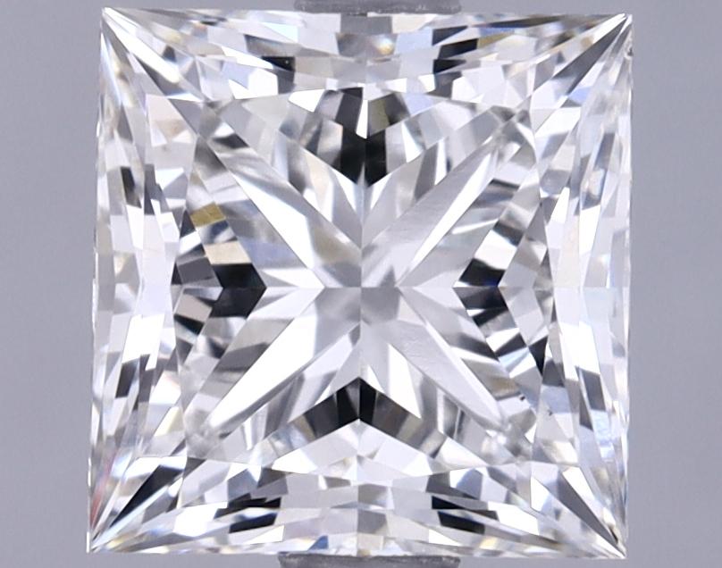 2.14 Carat Princess Shaped Ideal Cut VS1 IGI Certified Lab Grown Diamond