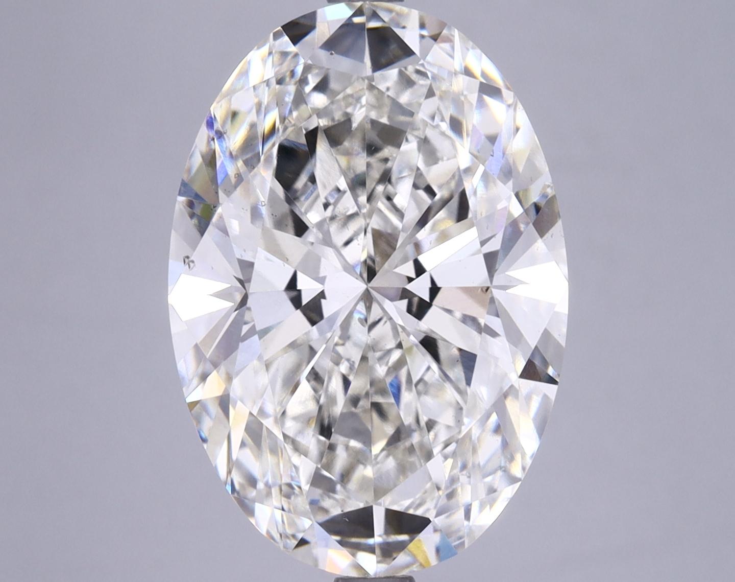 6.8 Carat Oval Shaped Ideal Cut VS2 IGI Certified Lab Grown Diamond