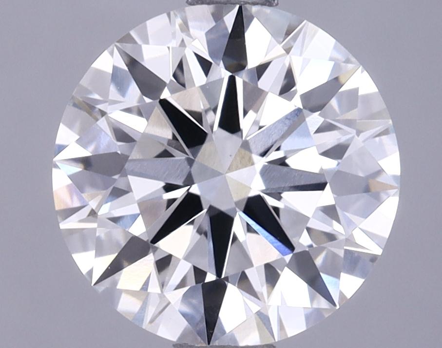 2.03 Carat Round Shaped Ideal Cut VVS2 IGI Certified Lab Grown Diamond