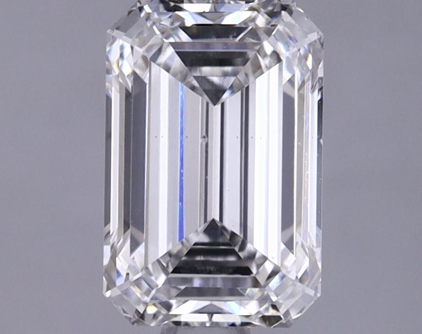1.41 Carat Emerald Shaped Excellent Cut VS2 IGI Certified Lab Grown Diamond