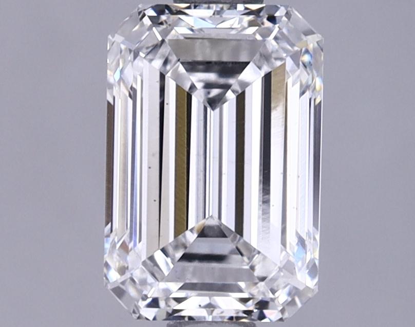 1.31 Carat Emerald Shaped Ideal Cut VS2 IGI Certified Lab Grown Diamond
