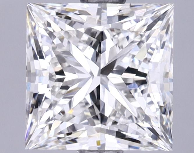 2.09 Carat Princess Shaped Ideal Cut VVS2 IGI Certified Lab Grown Diamond