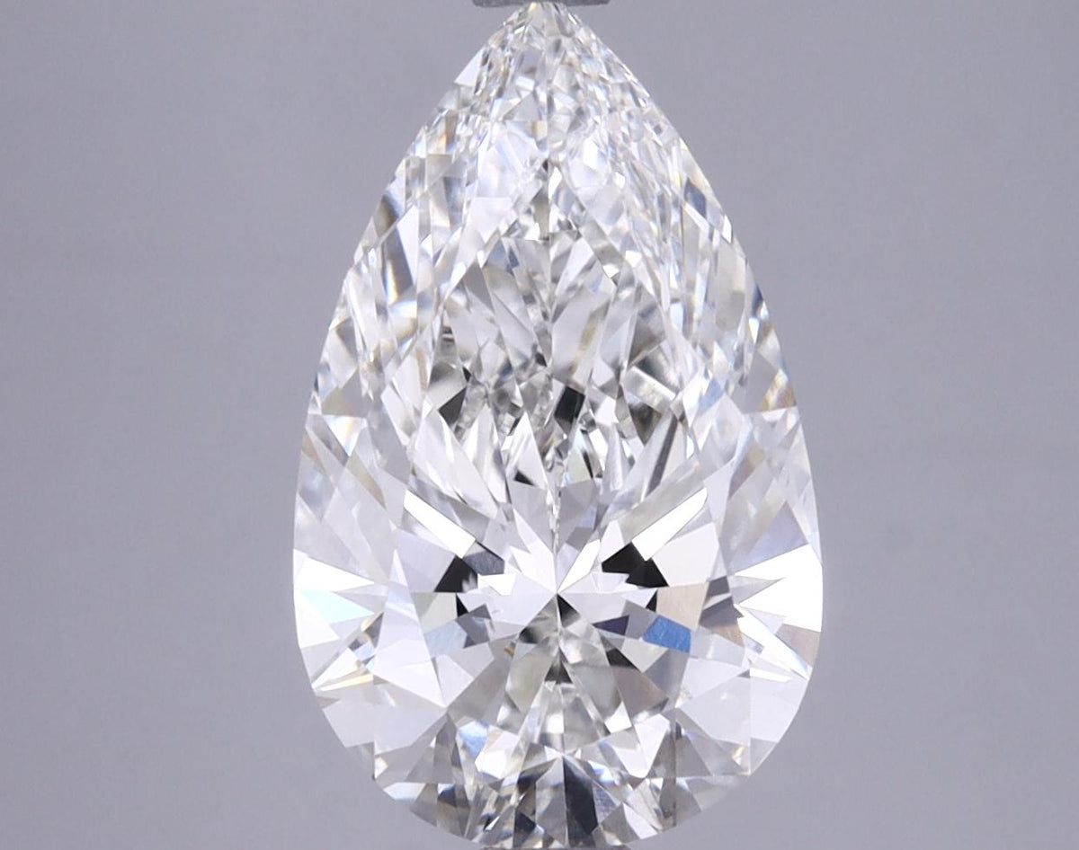 3.39 Carat Pear Shaped Ideal Cut VS1 IGI Certified Lab Grown Diamond