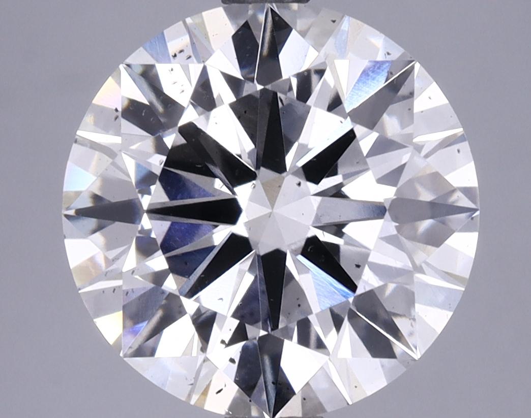 3.71 Carat Round Shaped Excellent Cut SI1 IGI Certified Lab Grown Diamond