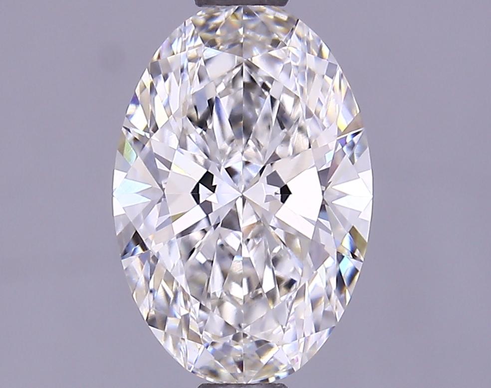 1.36 Carat Oval Shaped Excellent Cut VVS2 IGI Certified Lab Grown Diamond