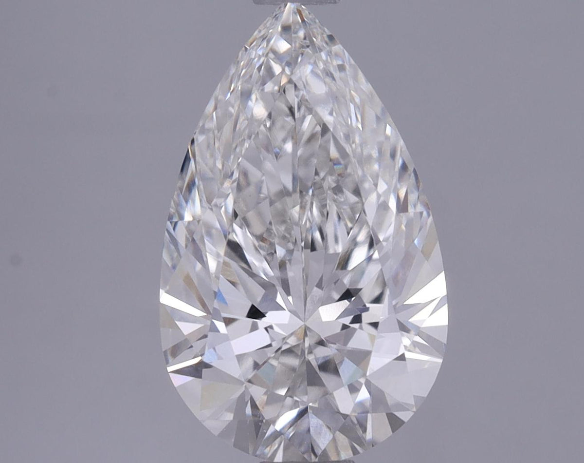 2.1 Carat Pear Shaped Ideal Cut VS1 IGI Certified Lab Grown Diamond