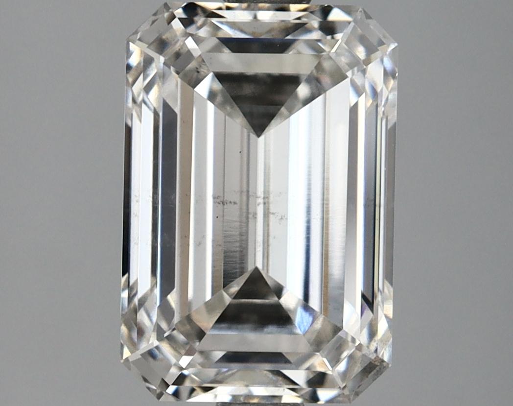 2.61 Carat Emerald Shaped Ideal Cut VS2 IGI Certified Lab Grown Diamond