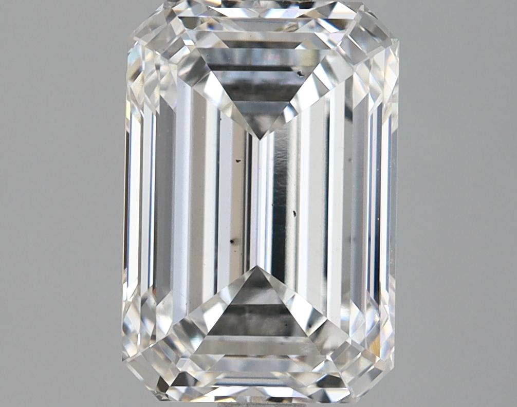 2.64 Carat Emerald Shaped Ideal Cut VS2 IGI Certified Lab Grown Diamond
