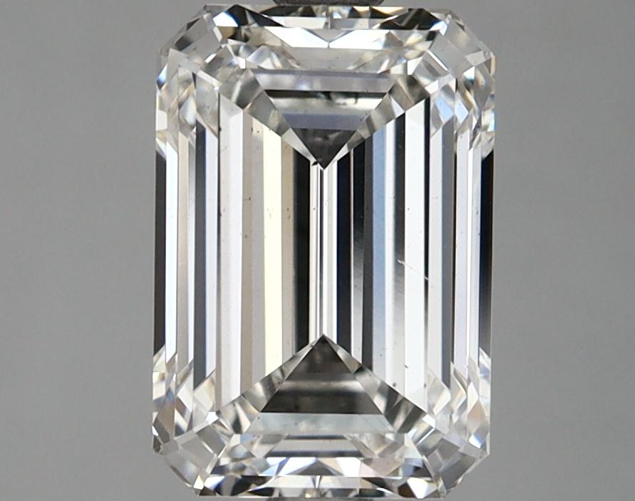 2.61 Carat Emerald Shaped Ideal Cut VS2 IGI Certified Lab Grown Diamond