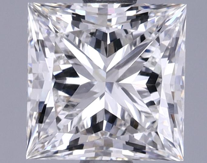 1.45 Carat Princess Shaped Ideal Cut VVS2 IGI Certified Lab Grown Diamond