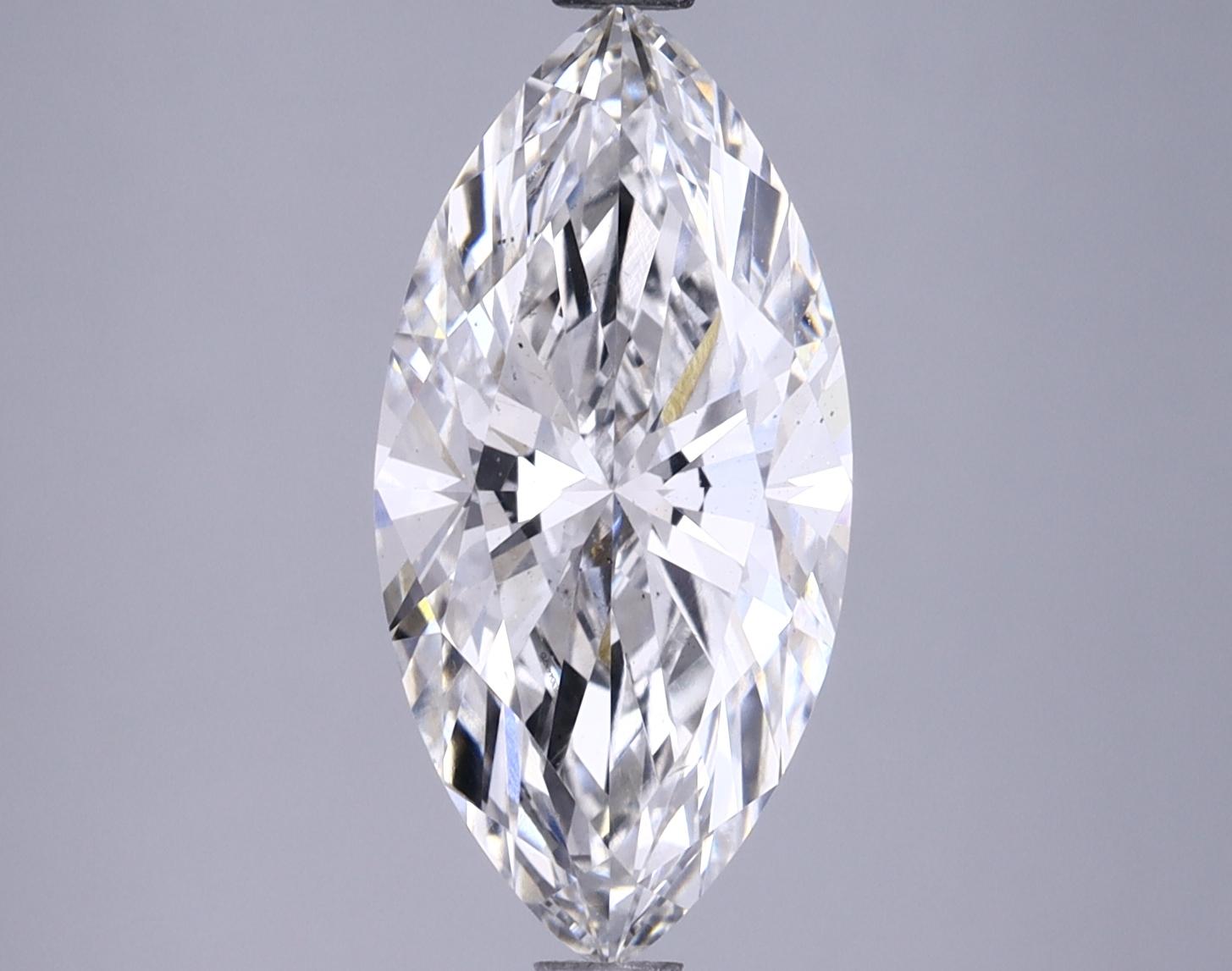 2.58 Carat Marquise Shaped Ideal Cut VS2 IGI Certified Lab Grown Diamond