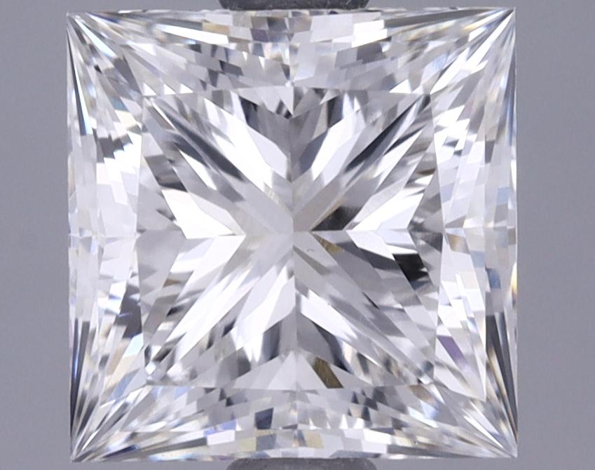 1.86 Carat Princess Shaped Ideal Cut VVS2 IGI Certified Lab Grown Diamond