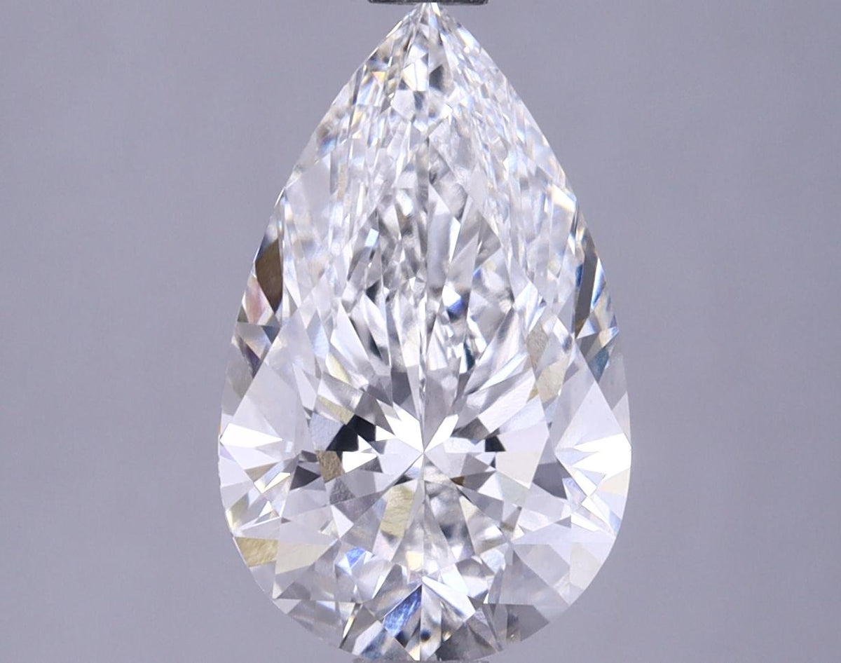 2.14 Carat Pear Shaped Ideal Cut VS1 IGI Certified Lab Grown Diamond