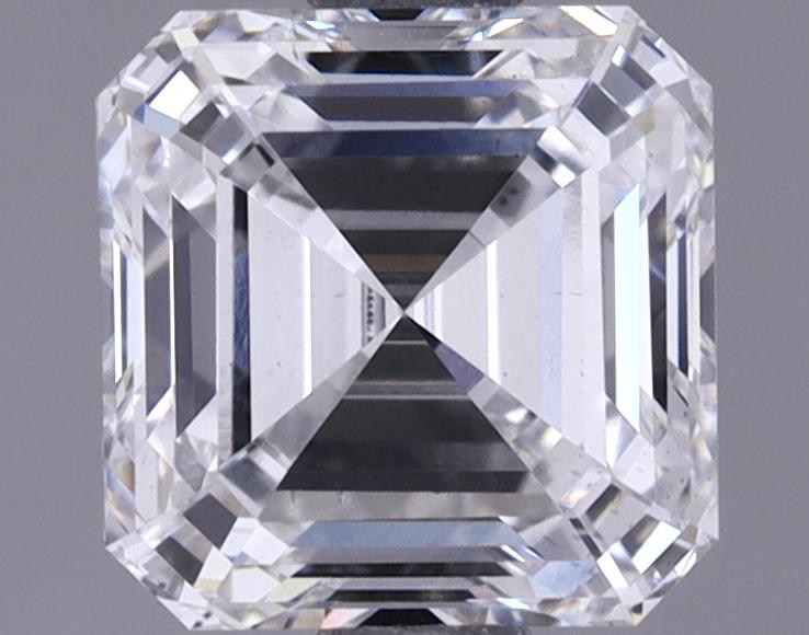 1.3 Carat Asscher Shaped Ideal Cut VS2 IGI Certified Lab Grown Diamond