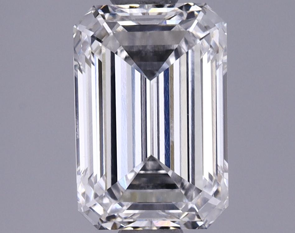 1.4 Carat Emerald Shaped Ideal Cut VVS2 IGI Certified Lab Grown Diamond