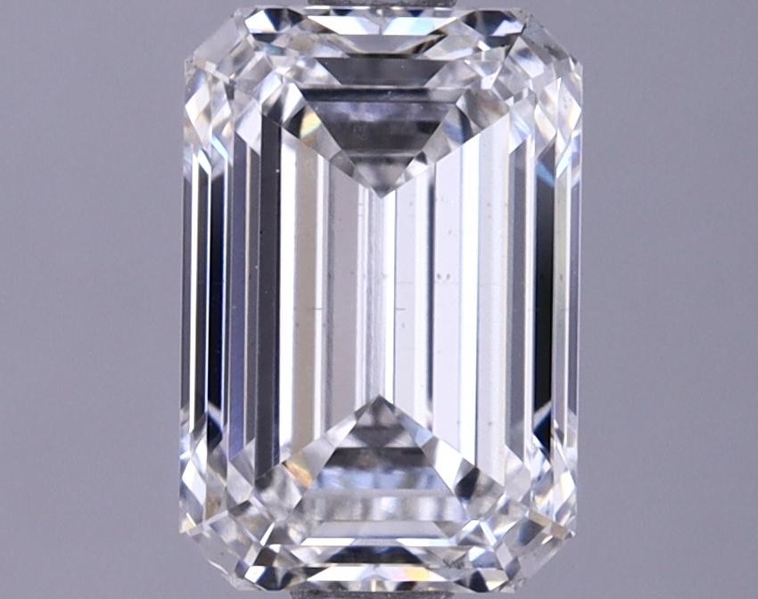 1.83 Carat Emerald Shaped Ideal Cut VS2 IGI Certified Lab Grown Diamond