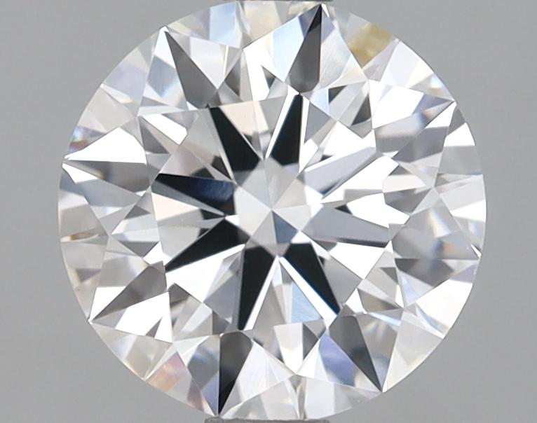 1.69 Carat Round Shaped Ideal Cut VVS2 IGI Certified Lab Grown Diamond