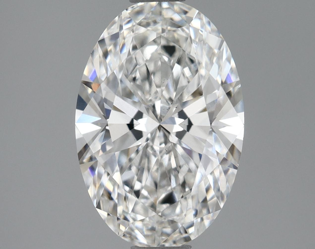 1.63 Carat Oval Shaped Ideal Cut VS1 IGI Certified Lab Grown Diamond