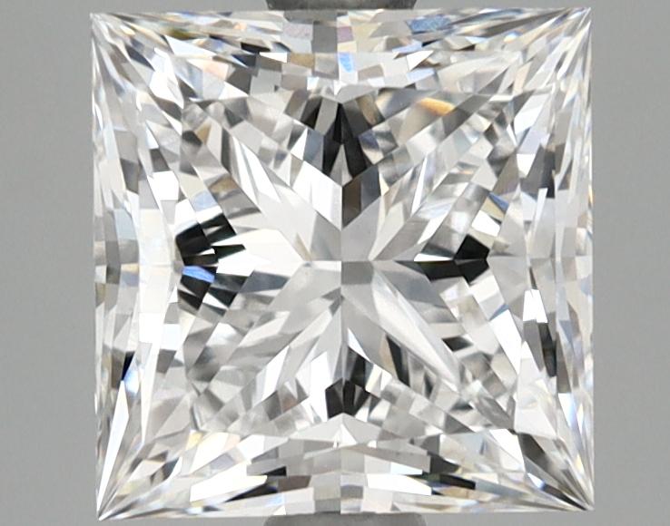 2.6 Carat Princess Shaped Very Good Cut VS1 GIA Certified Lab Grown Diamond