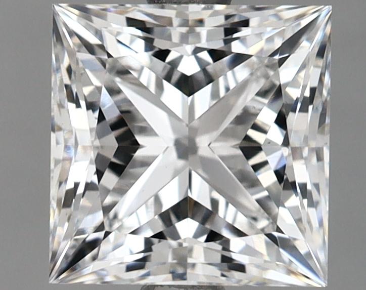 2.14 Carat Princess Shaped Ideal Cut VS1 GIA Certified Lab Grown Diamond