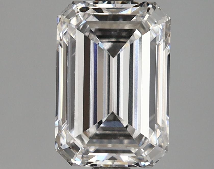 2.18 Carat Emerald Shaped Ideal Cut VS1 GIA Certified Lab Grown Diamond