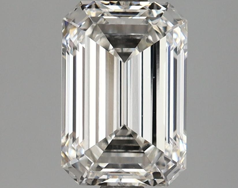 2.09 Carat Emerald Shaped Ideal Cut VVS2 GIA Certified Lab Grown Diamond