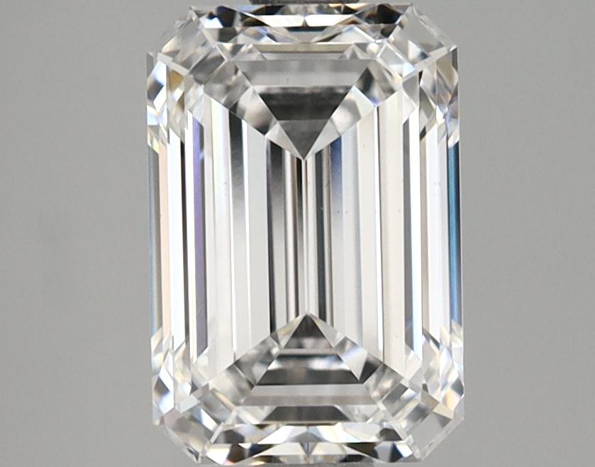 2.1 Carat Emerald Shaped Ideal Cut VS1 GIA Certified Lab Grown Diamond