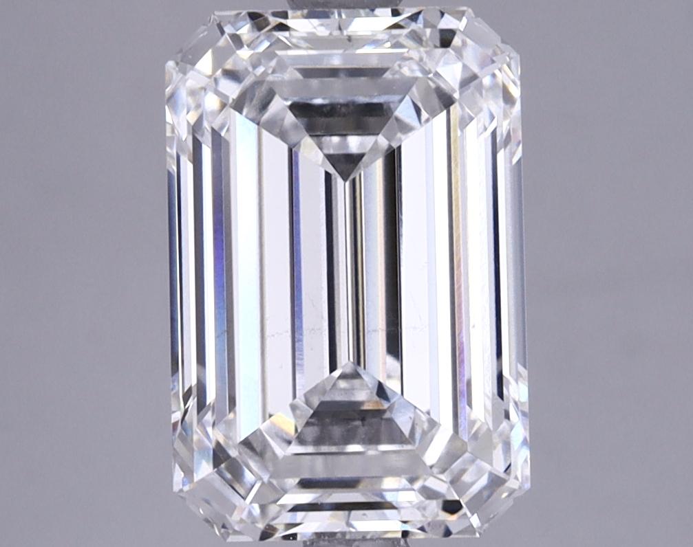 3.3 Carat Emerald Shaped Ideal Cut SI1 GIA Certified Lab Grown Diamond