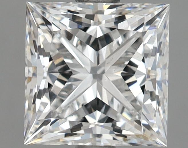 1.95 Carat Princess Shaped Ideal Cut VS2 GIA Certified Lab Grown Diamond