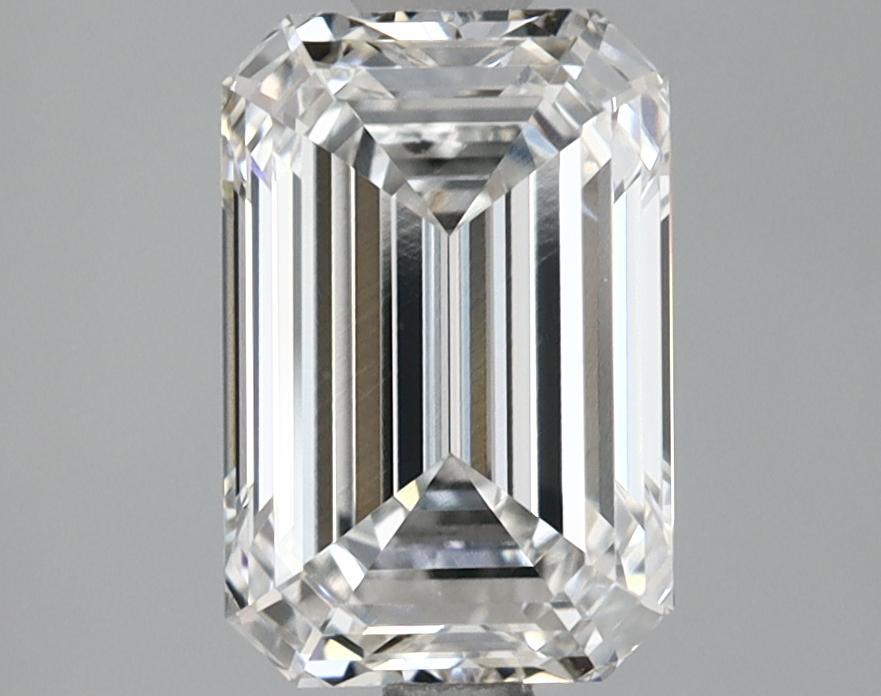 2.03 Carat Emerald Shaped Excellent Cut VVS2 GIA Certified Lab Grown Diamond