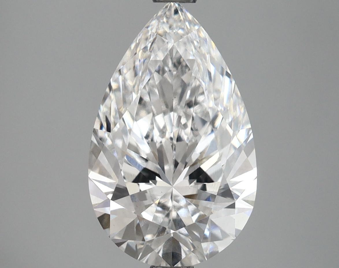 2.93 Carat Pear Shaped Ideal Cut VS2 IGI Certified Lab Grown Diamond
