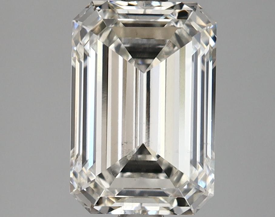 2.64 Carat Emerald Shaped Ideal Cut VS2 IGI Certified Lab Grown Diamond